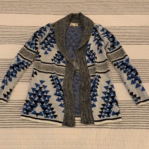 Aztec cardigan